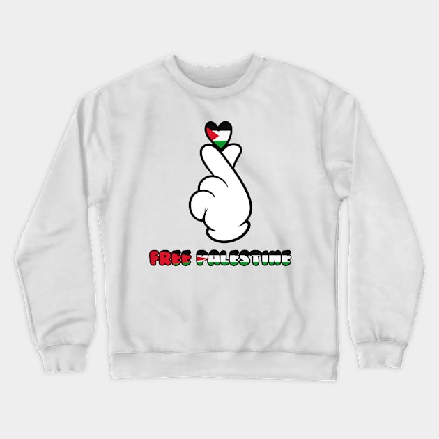 PALESTINE Crewneck Sweatshirt by Rafydner_